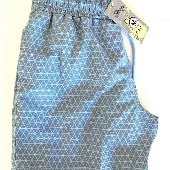 Swim Shorts Junior Size M Blue with Brief New - Picture 6 of 6